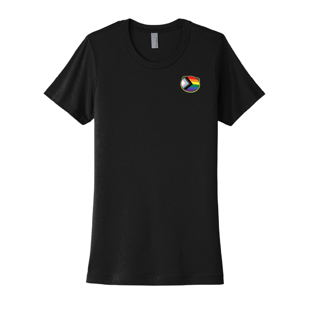 Pudgy Rainbow Flag Ladies Tee