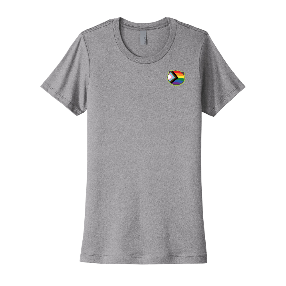 Pudgy Rainbow Flag Ladies Tee