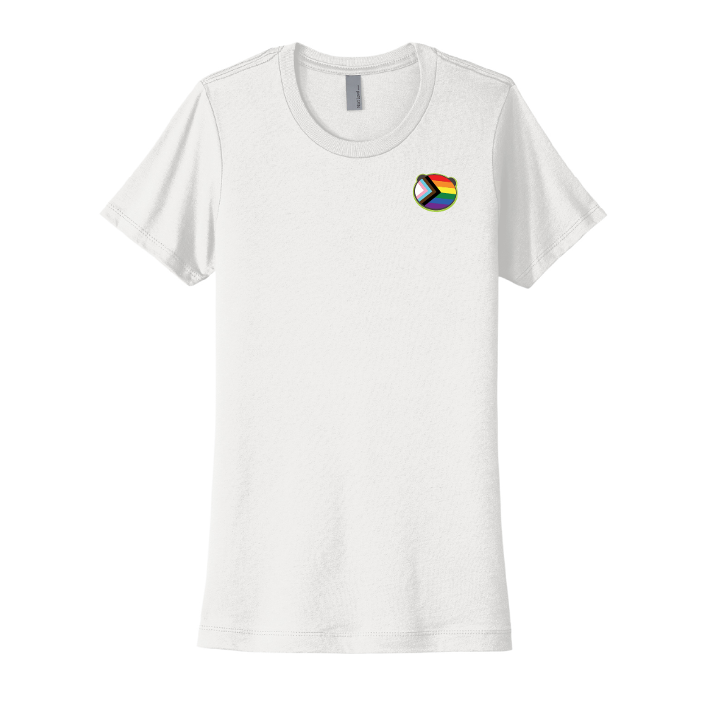Pudgy Rainbow Flag Ladies Tee