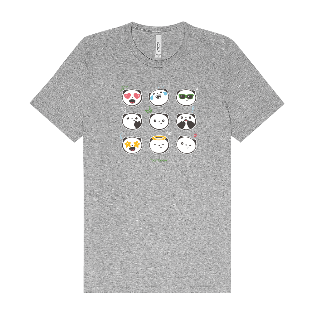 Bella & Canvas CVC Tee - Pudgy Emojis