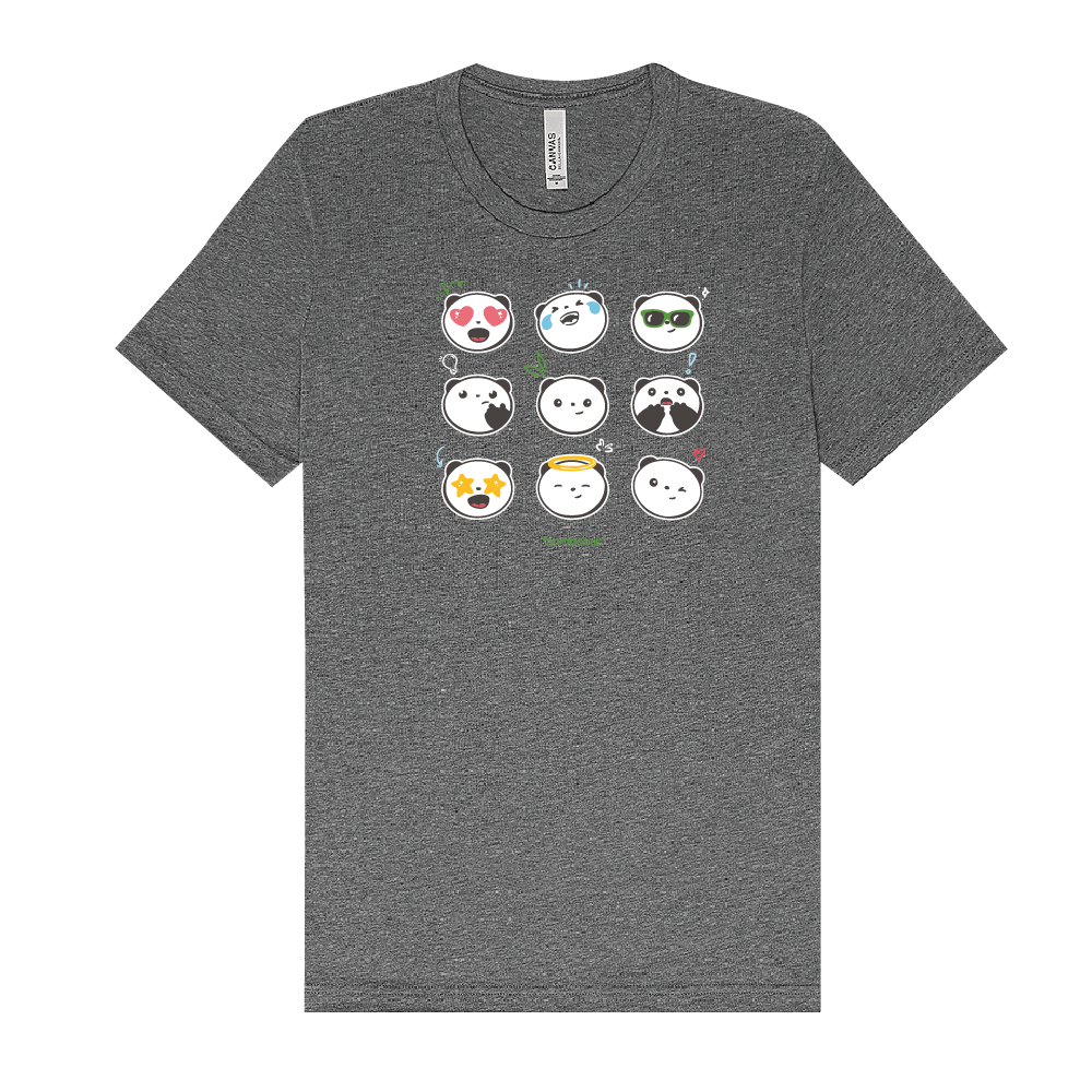 Bella & Canvas CVC Tee - Pudgy Emojis