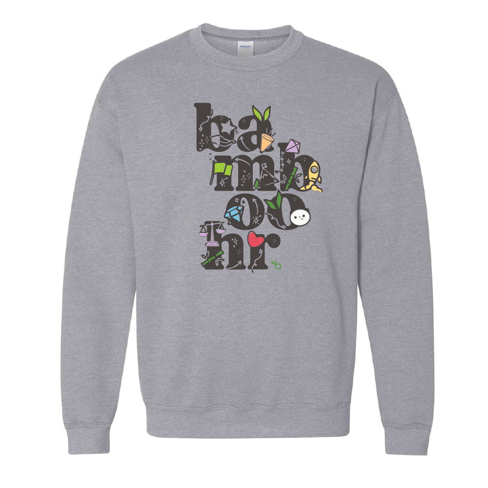 Gildan Heavy Blend Crewneck Sweatshirt - Bamboo HR Values
