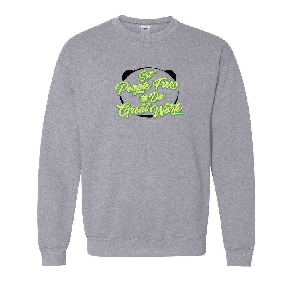 Gildan Heavy Blend Crewneck Sweatshirt - Mission Statement Sweatshirt