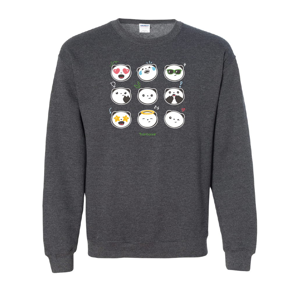 Gildan Heavy Blend Crewneck Sweatshirt - Pudgy Emojis
