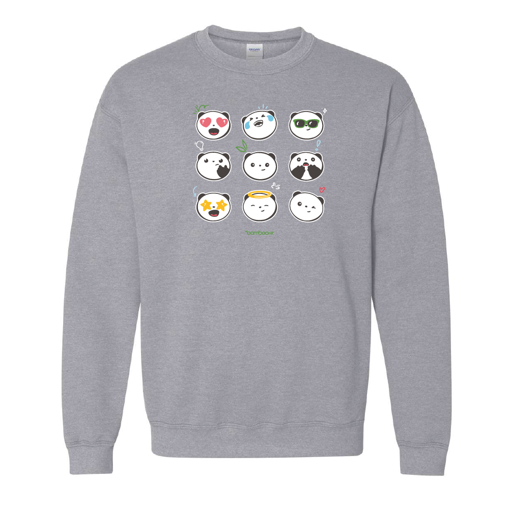 Gildan Heavy Blend Crewneck Sweatshirt - Pudgy Emojis