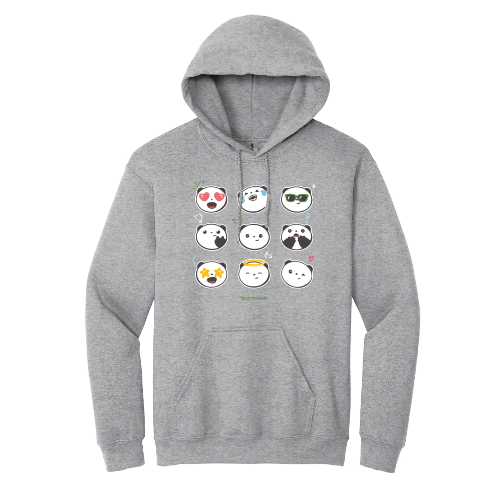 Gildan Heavy Blend Hooded Sweatshirt-Pudgy Emojis
