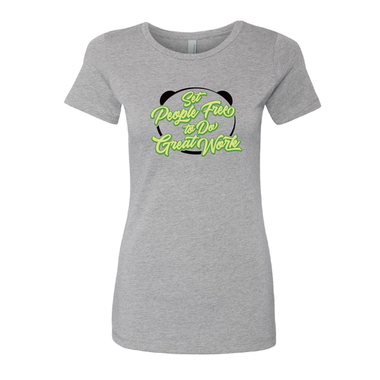 Next Level Women's Boyfriend Tee - Mission Statement Tee